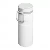 Thermobeker STANLEY Iceflow dagelijks gebruik 470 ml, RVS, flip-sluiting, wit