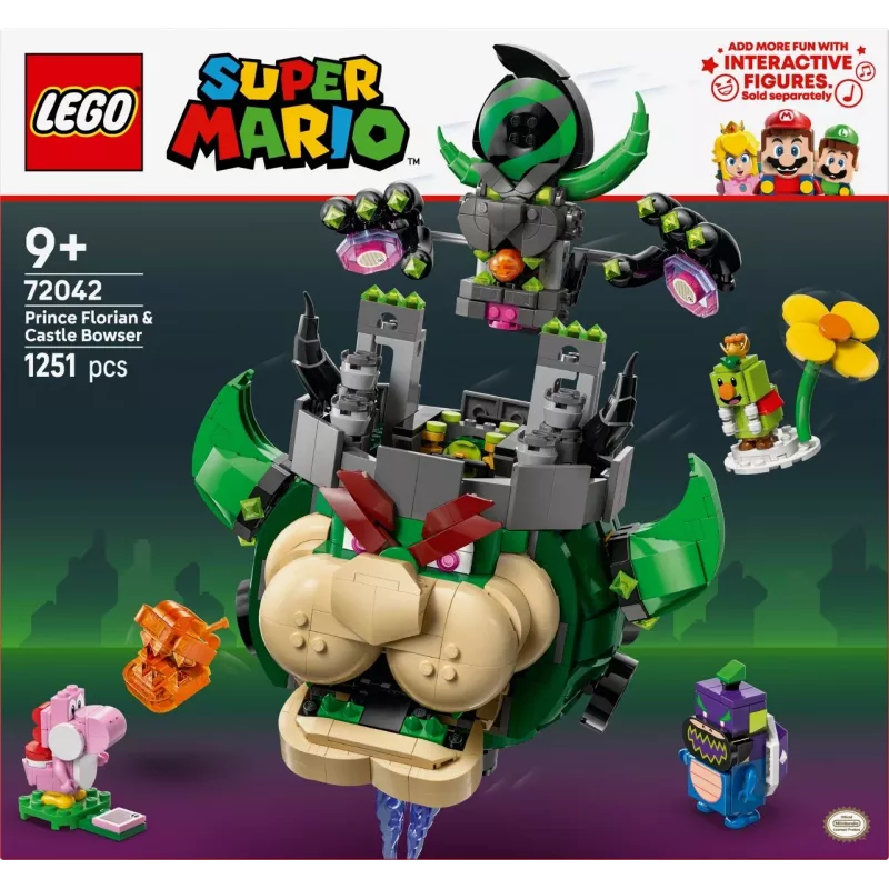 Constructiespeelgoed LEGO Super Mario Prins Florian & Kasteel Bowser set 72042