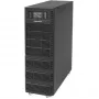 Qoltec 52284 UPS noodstroomvoorziening | 10kVA | 10000W | arbeidsfactor 1,0 | LCD | EPO | USB | online