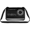 Luidspreker SVEN SRP-155, zwart (3W, Bluetooth, FM/AM/SW, USB, microSD, zaklamp, accu)
