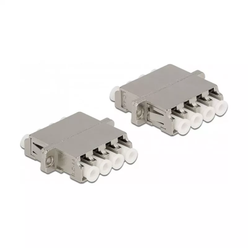 Glasvezelkoppeling DeLOCK LC Quad bus naar LC Quad bus singlemode
