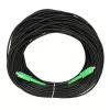 Extralink SC/APC-SC/APC patchkabel, rond, hangend, singlemode, simplex, G.657A2, 15 m
