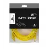 Netwerkkabel GEMBIRD PP6U-5M/Y – Cat6 U/UTP, RJ-45 naar RJ-45, 5 m, geel