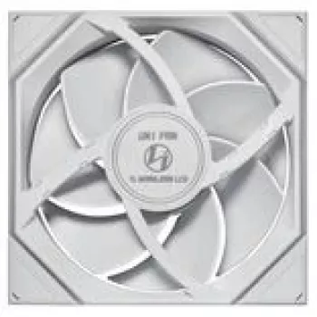 Behuizingsventilator Lian Li UNI FAN TL LCD Wireless ARGB PWM 140mm wit, model 14RTLLCD1W1W