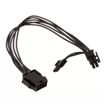 Netkabel Kolink PCIe 8-pin naar ATX/EPS 8-pin 0,35 m zwart