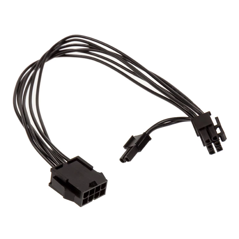 Kolink-adapter 4+4-pins CPU naar 6+2-pins PCIe, 0,35 m, zwart