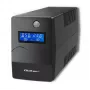 Qoltec Monolith UPS dubbelconversie online 0,65 kVA 360 W 2 stopcontacten