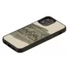 Telefoonhoesje Man and Wood voor iPhone 12 mini — wit stierdesign