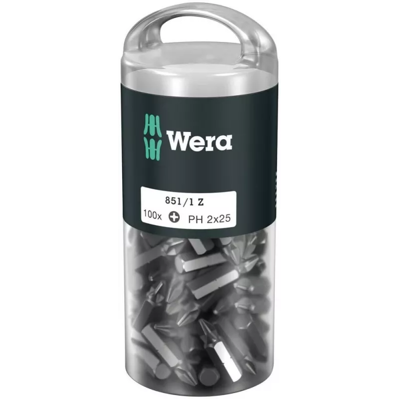 Wera 851/1 Z DIY 100 SiS schroevendraaierbit 100 stuks