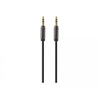 Gembird kabel CCAP-444-0.75M (jackstekker M - jackstekker M, 0,75m, zwart) audiokabel 3,5mm zwart (CCAP-444-0.75M)