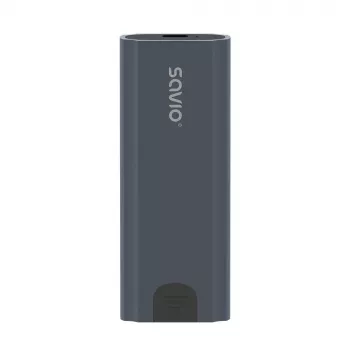 M.2 SSD-behuizing SAVIO AK-67 grijs, USB 10 Gbit/s, ondersteuning voor enkele M.2-schijven