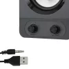Esperanza EGS107 luidspreker 2.1 USB LED 5 W zwart