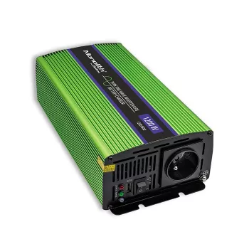 Auto-omvormer Qoltec Monolith 1200 W groen 12 V