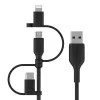 Belkin universele kabel Lightning/Micro/USB-C