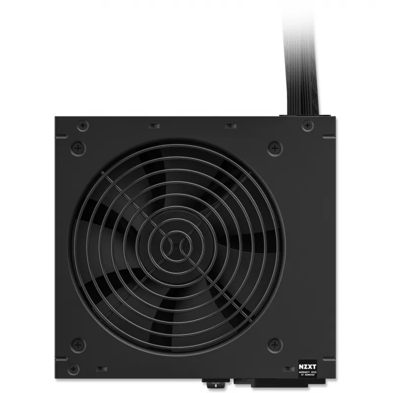 Voeding NZXT C750 Bronze 750 W, 24-pins ATX, 80 PLUS Bronze, 120 mm ventilator, zwart