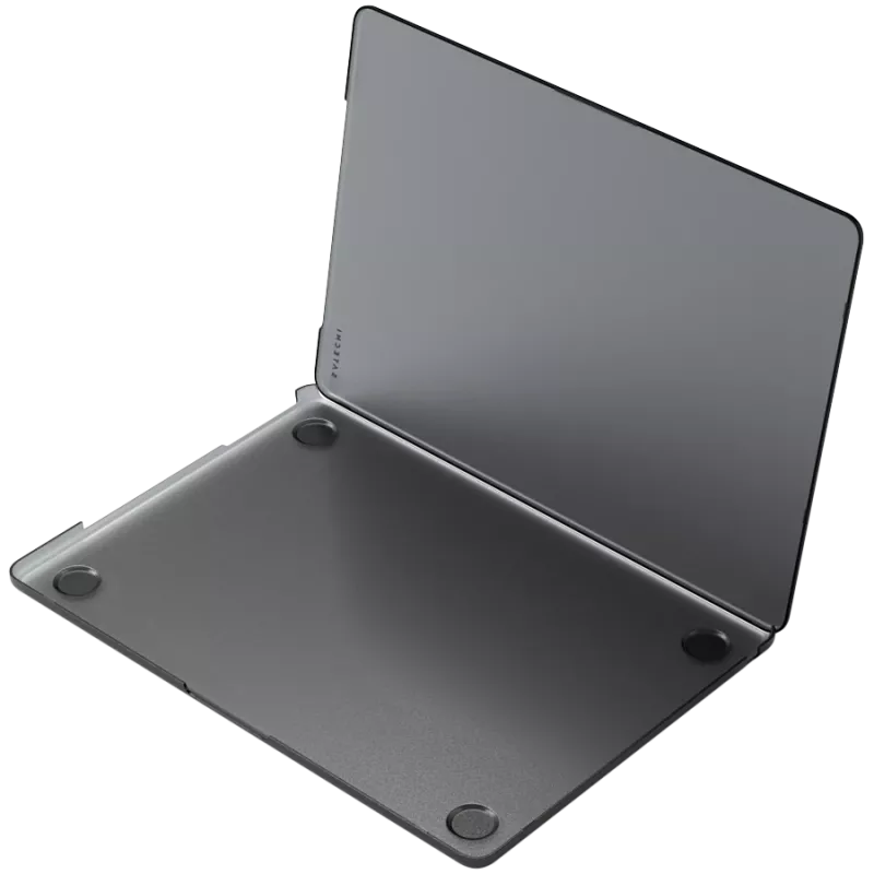 Satechi Eco Hardshell hardshell-hoes ST-MBAM2DR voor MacBook Air 13 M2, donker