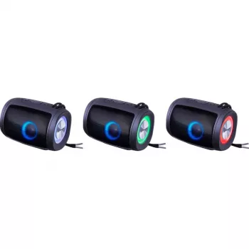 Draagbare Bluetooth-luidspreker DEFENDER Ejoy S200 TWS 2.0, 5 W, Bluetooth 5.3, LED, 10 h accuduur, ingebouwde microfoon