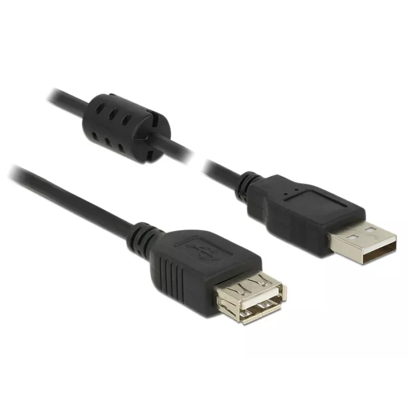 USB-kabel DeLOCK 84884 USB 2.0 1,5 m zwart