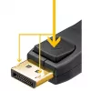DisplayPort-kabel Goobay 74779 3 m zwart G-Sync FreeSync