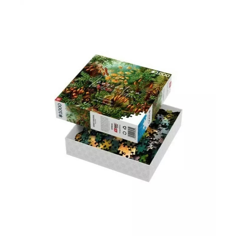 Imagination puzzel: Ernst Haeckel Muscinae 1000 stukjes