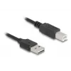 USB-kabel DeLOCK 90130 USB 2.0 0,8 m zwart