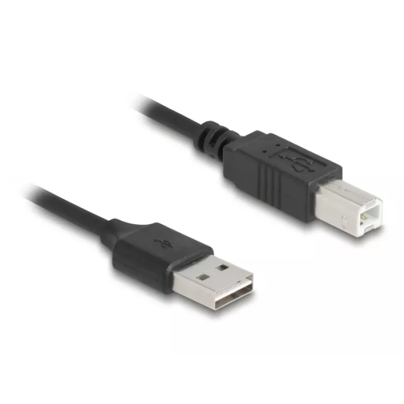 USB-kabel DeLOCK 90130 USB 2.0 0,8 m zwart
