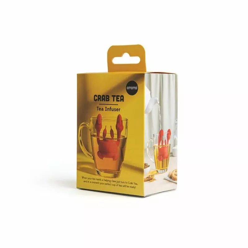 Silicone theefilter Ototo Design OT973 rood 66 mm 81 mm