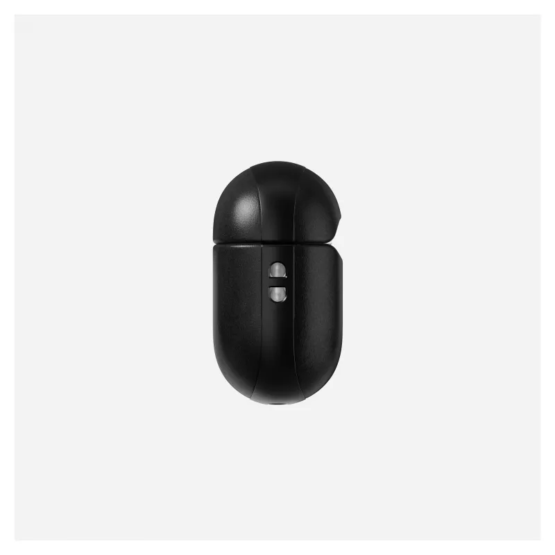Hoesje Nomad Modern Leather Case — leer, microvezel, polycarbonaat, zwart