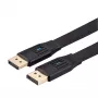 VALUE DisplayPort-kabel v1.4 DP-DP plat ST/ST 1m - kabel - digitaal/display/video - 1 m (11.99.5861)
