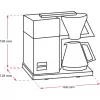 Aromaboy II 1015-02 filterkoffiezetapparaat zwart
