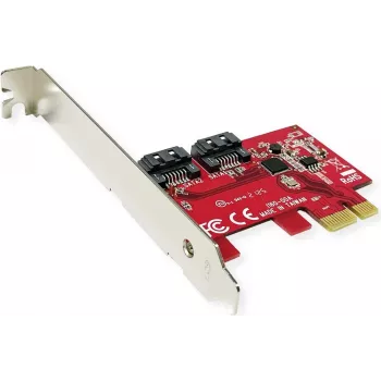 Interne SATA-interfacekaart ROLINE 15062148 PCIe low-profile 6 Gbit/s