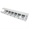 ROLINE 17.03.1302 Kabelorganizer onder bureau, zilver, 2 stuks