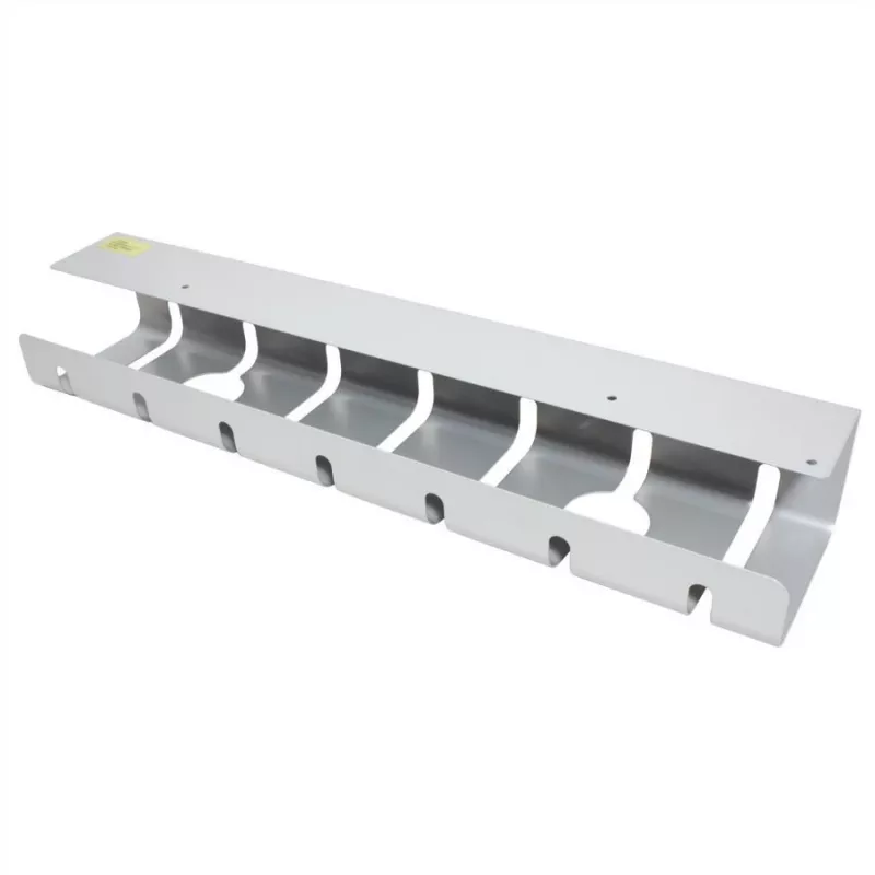 ROLINE 17.03.1302 Kabelorganizer onder bureau, zilver, 2 stuks