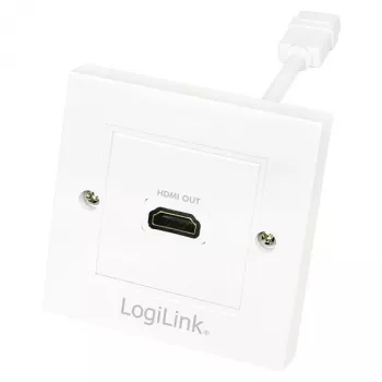 LogiLink AH0014 HDMI-kabel HDMI type A (standaard) wit