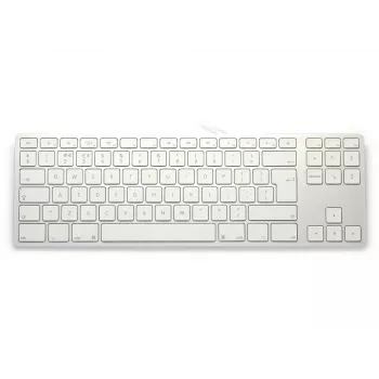 Aluminium toetsenbord Mac tenkeyless zilver