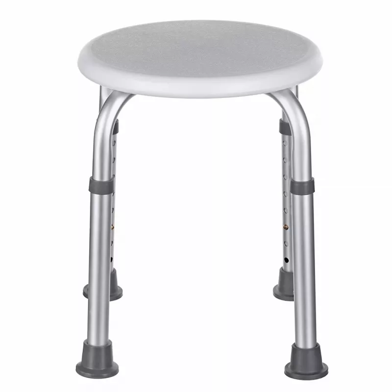 Ronde douchekruk van aluminium
