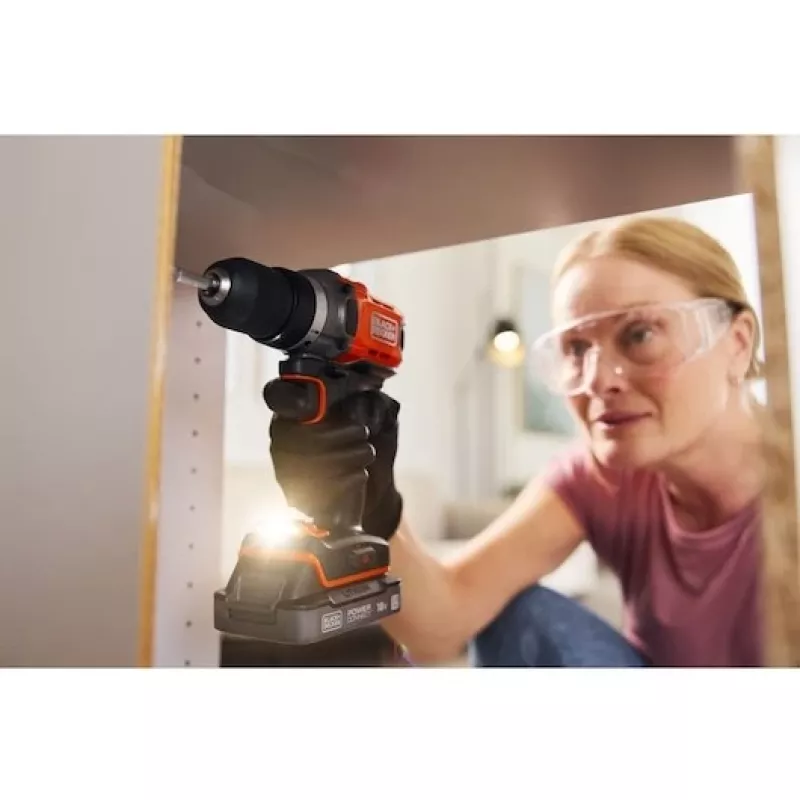 Accuschroefmachine Black & Decker BCD382XN 18V — compacte 18 V boormachine (zonder batterij)