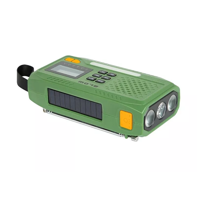Draagbare AM/FM-zonneradio BLOW RA13 77-551# – licht, batterijloos zonne-opladen