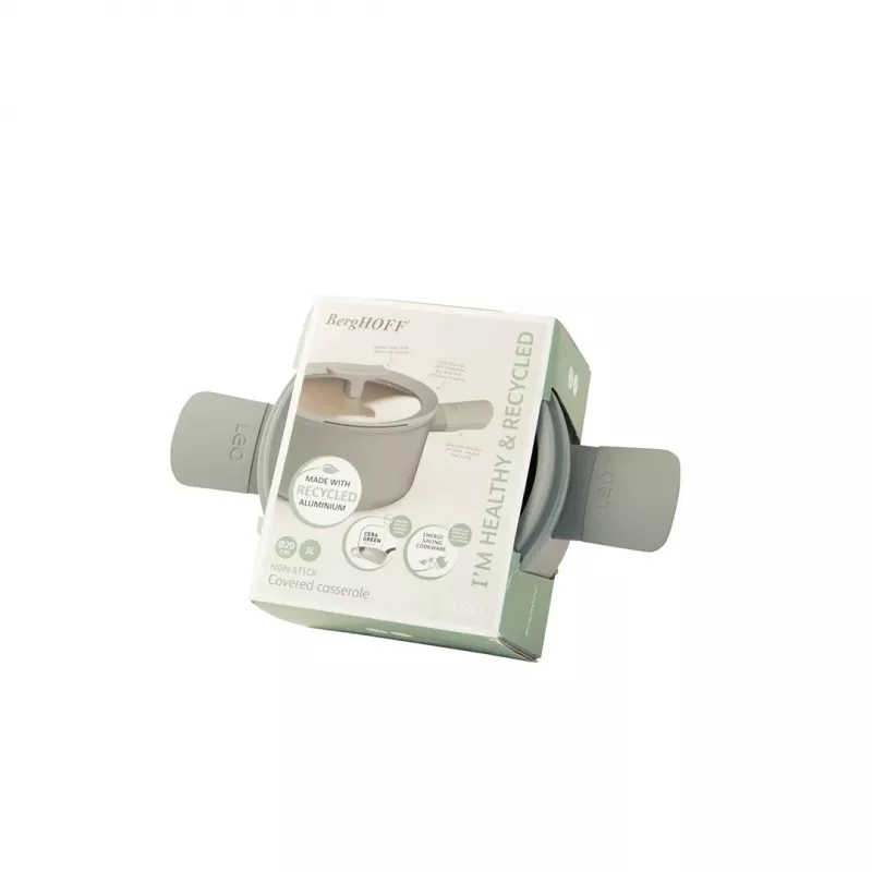 BergHOFF 3950428 soeppan 3,1 L grijs aluminium