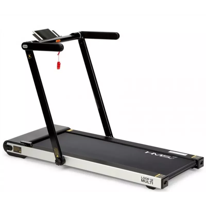 HMS LOOP12 MULTI elektrische loopband met bureau 1-12 km/h, zwart
