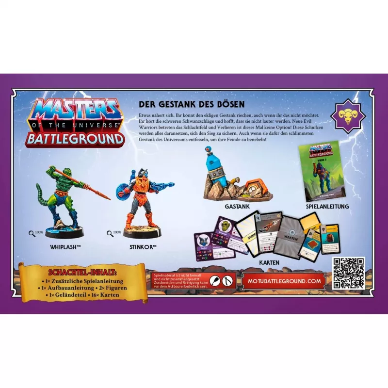 Masters of the Universe: Battleground Wave 3 - Evil Warriors-factie, bordspel-uitbreiding