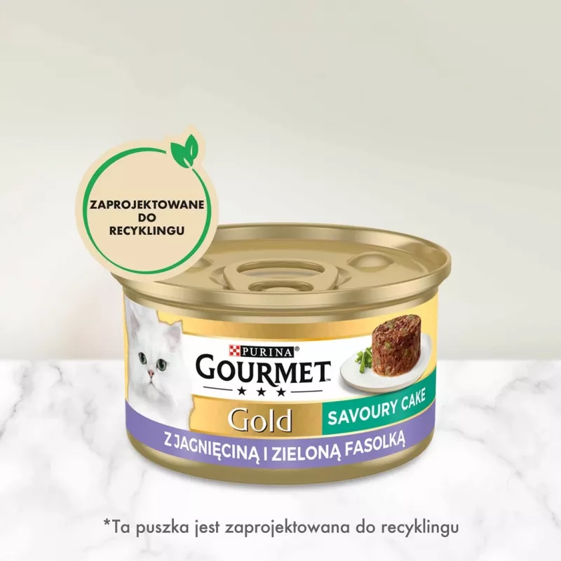 GOURMET GOLD - hartige paté met lam en sperziebonen 85 g