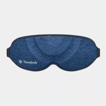 Therabody SleepMask massageapparaat face zwart, blauw
