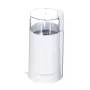 Elektrische koffiemolen met slagmessen ESPERANZA EKC001W — 160 W, 50 g capaciteit, roestvrijstalen messen, doorschijnend wit