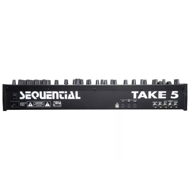 Analoge polyfone synthesizer Sequential Take 5 (SEQ 3500) – hardware poly-synth