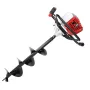 Motor-grondboor Dedra DED8809 — handgeleide benzine-/elektrische paalboor (1 stk.)