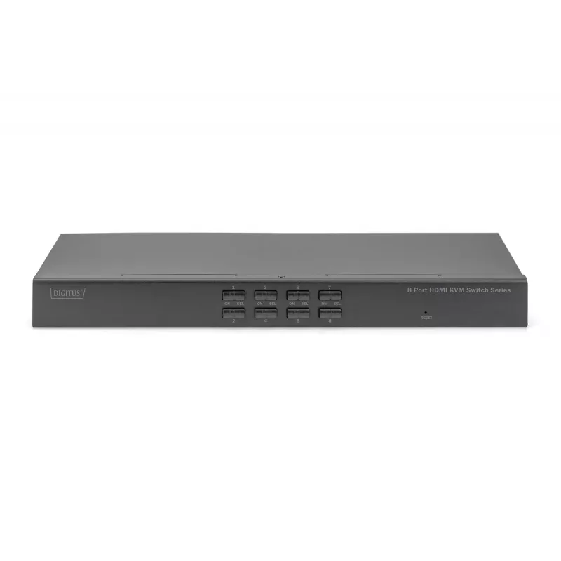 Digitus 8 poorts HDMI KVM switch USB 4K Ultra HD