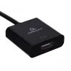 USB Type-C naar HDMI-adapter Gembird A-CM-HDMIF-03, USB 2.0/3.2 Gen2, 3840×2160@30Hz, zwart