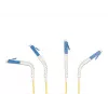 Optische vezel kabel DeLOCK 88073 LC Duplex naar LC Duplex OS2 5m