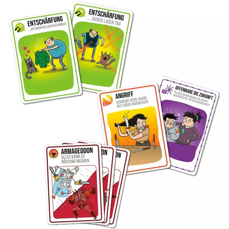 Exploding Kittens - Goed tegen Kwaad, kaartspel